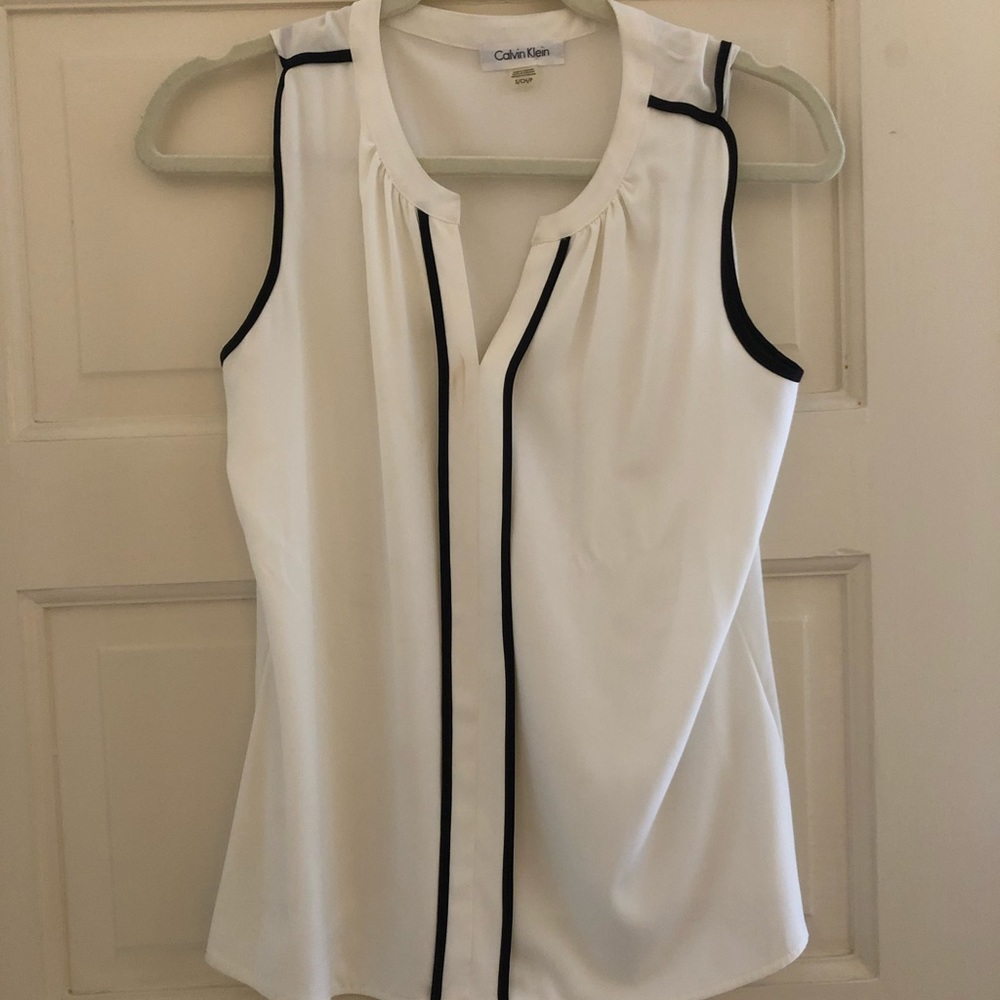 Calvin Klein Sleeveless Blouse